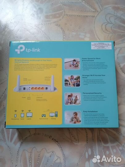 Wi-Fi Модем роутер adsl2+