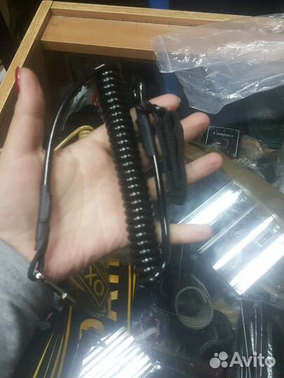 Спералеобразный страховочный ремень