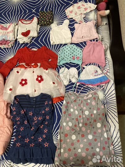 Детские вещи пакетом для девочек 86-92