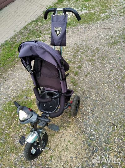 Детский велосипед коляска