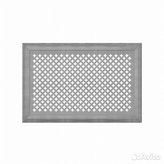 Экран Модерн рамка, Готика, цвет серый дуб, 600х9