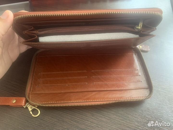 Мужской клатч из натуральной кожи