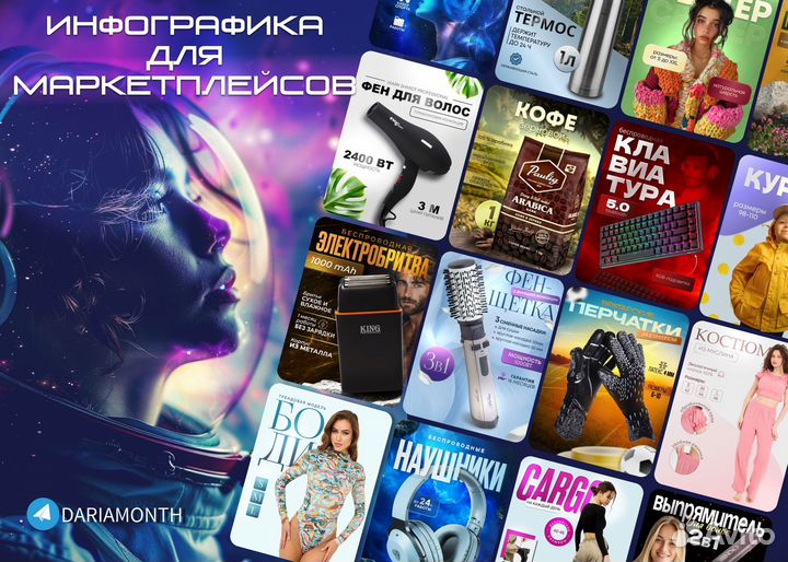 Инфографика для маркетплейсов