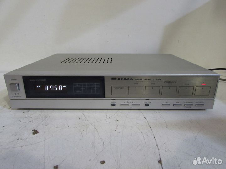 Optonica ST-104H Стерео Тюнер Japan 1982г