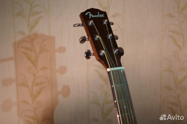 Гитара Fender CF-140SCE Folk электроакустика