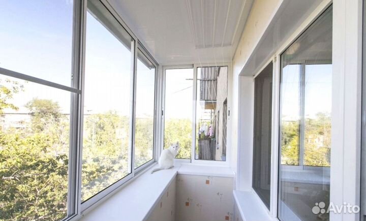 Остекление балконов 