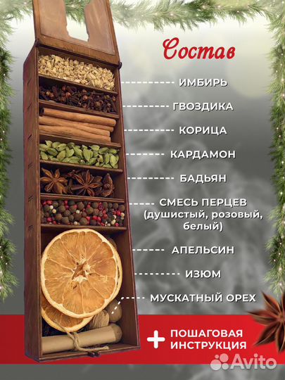 Подарочный набор для глинтвейна