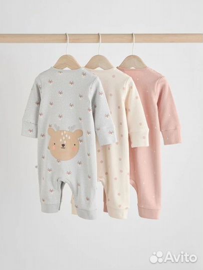 Слипы Некст на молнии, 6-9 мес, на рост 74см