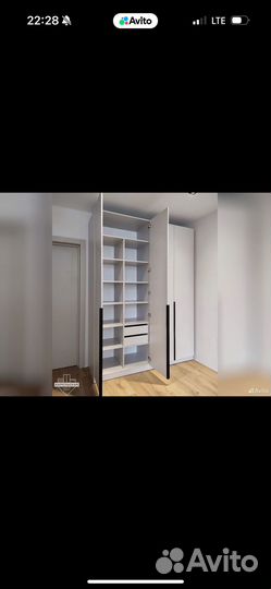 Шкафы встроенный на заказ