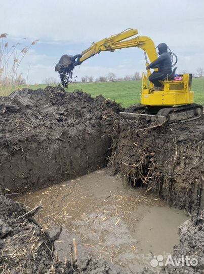 Услуги мини экскаватора (экскаватор )