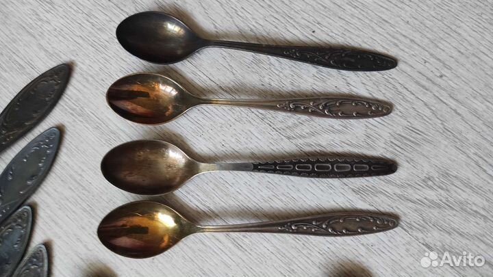Ложки вилки мельхиоровые СССР