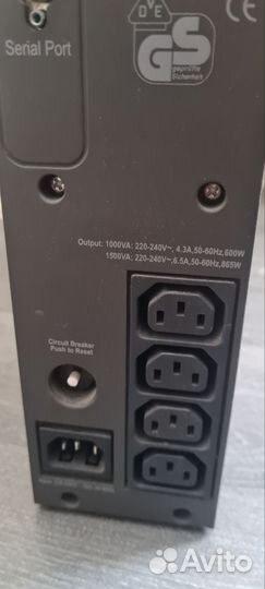 Ибп apc Smart UPS SC 1000