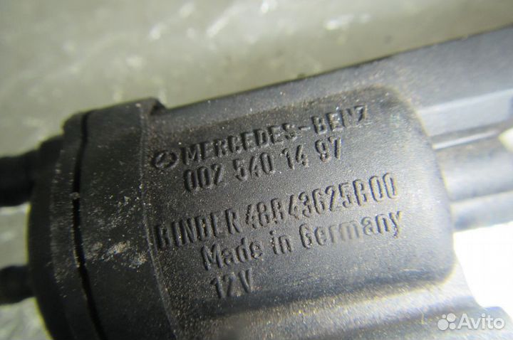 Клапан вакуумный Мерседес