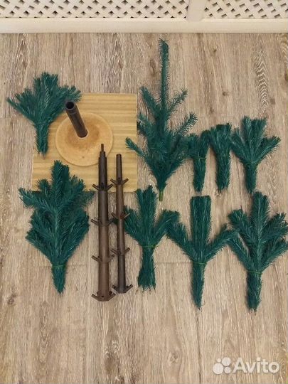 Искусственная голубая ель ссср. 150 см