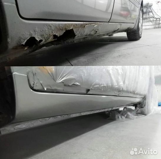 Ремонтные пороги Volkswagen Transporter T4 Кузовные