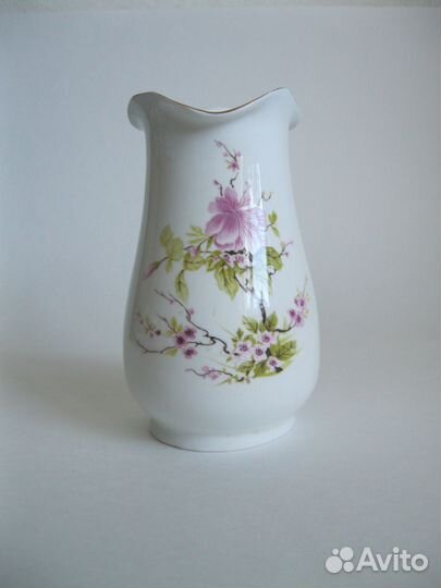 Ваза костяной фарфор, Индия