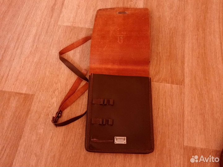 Планшет кожаный СССР + 2 папки кожа