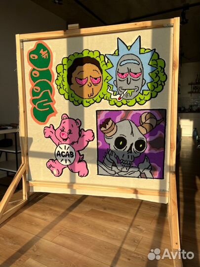 Тафтинговый ковер с вашим эскизом