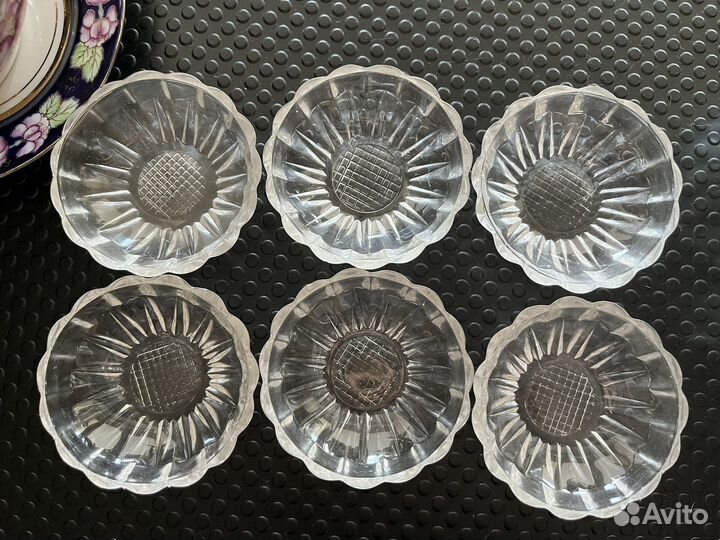 Креманки хрустальные СССР