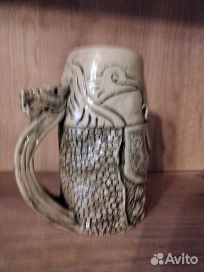 Кружка викинг пивная подарок