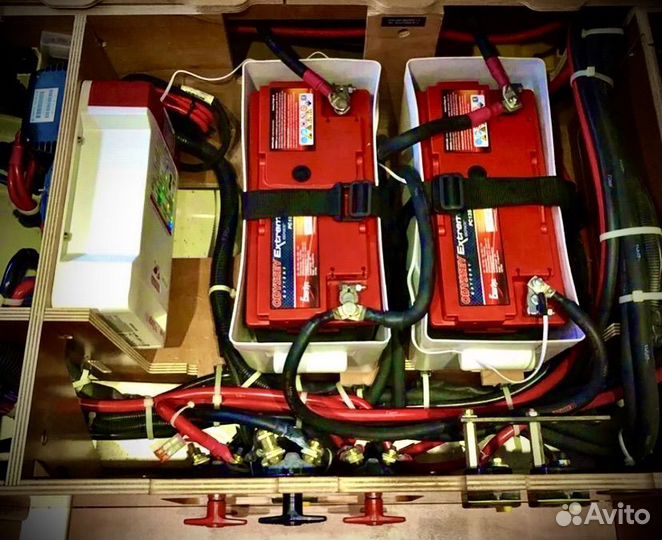 Аккумулятор на яхту тяговый/GEL/AGM/Li-ion/carbon