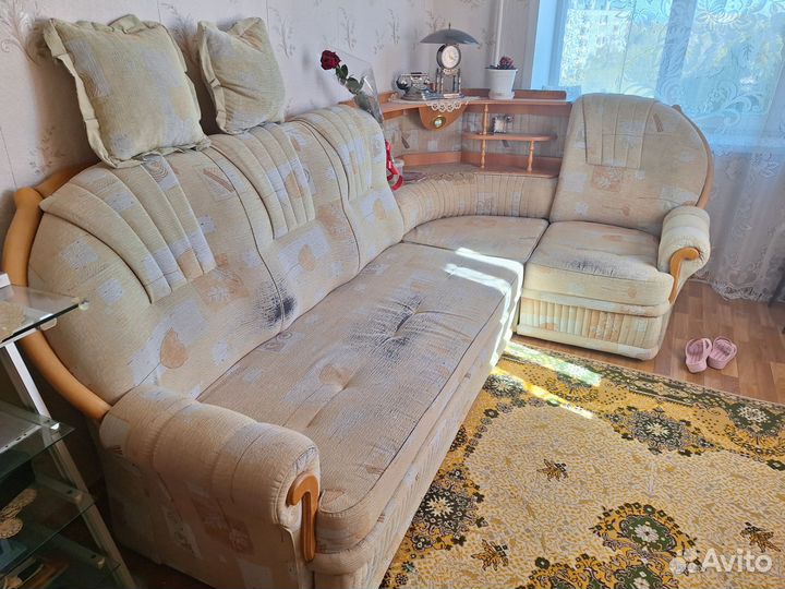 Угловой диван бу