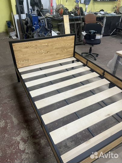 Кровать металлическая 140/2000