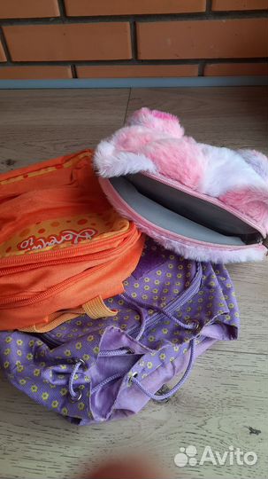 Игрушки, рюкзак, сумки. Цена за все