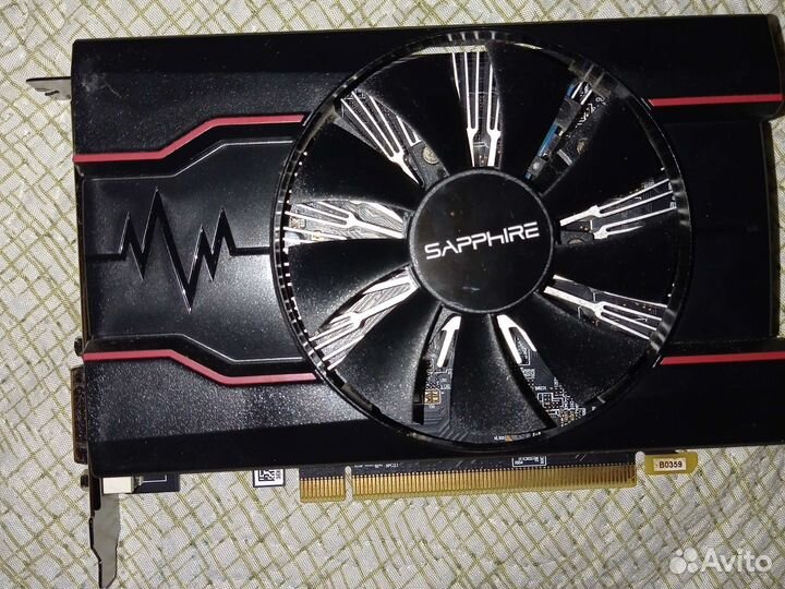 Видеокарта radeon sapphire rx 550 2gb ddr5