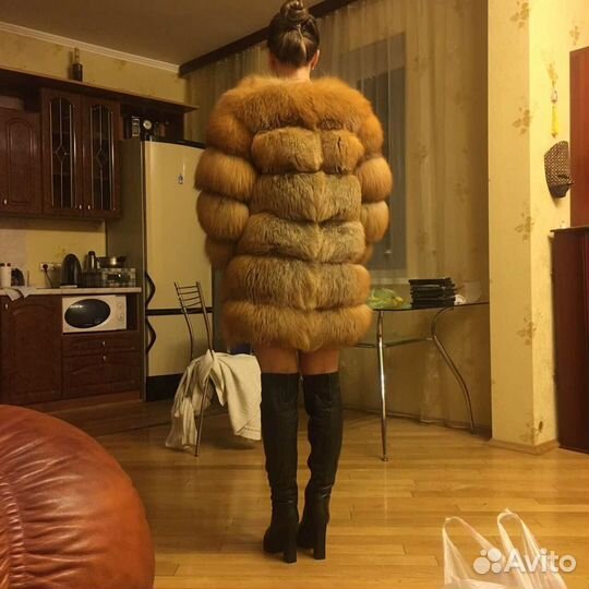 Шуба из лисы
