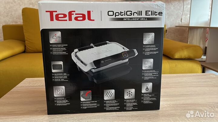 Tefal optigrill elite gc750d30