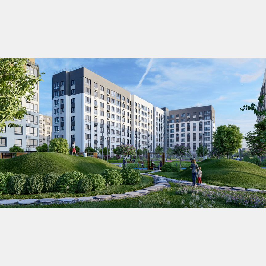 Квартира-студия, 33,5 м², 3/9 эт.