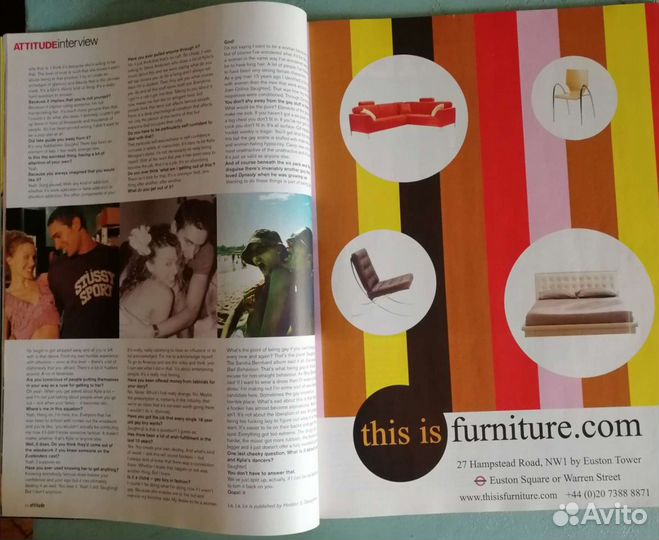 Журнал Attitude. Kylie Minogue.Декабрь 2004