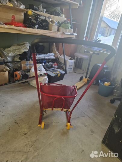 Детские санки металлические б/у