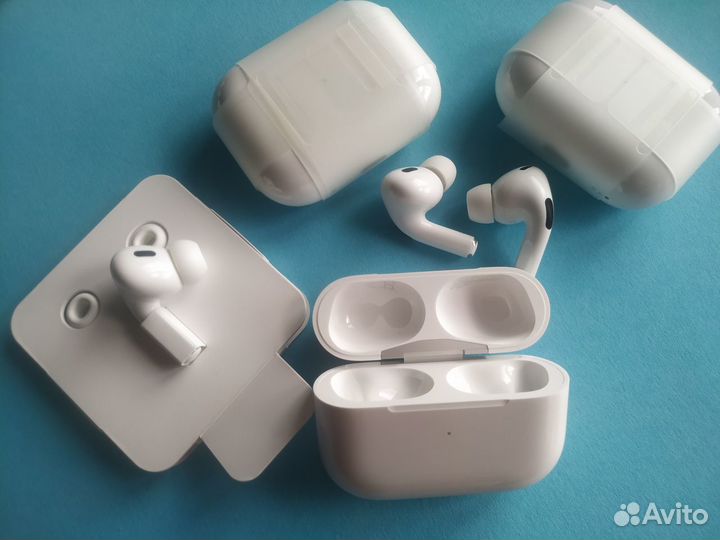 AirPods 2/3/Pro/Pro2 левый, правый наушник, кейс