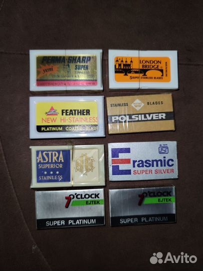 Лезвия СССР 8 новых упаковок