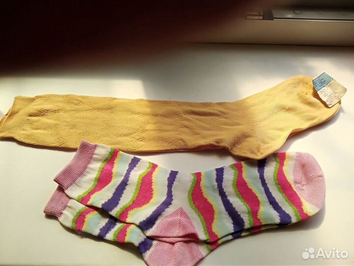 Колготки качественные,в отл сост,гольфы,носки новы