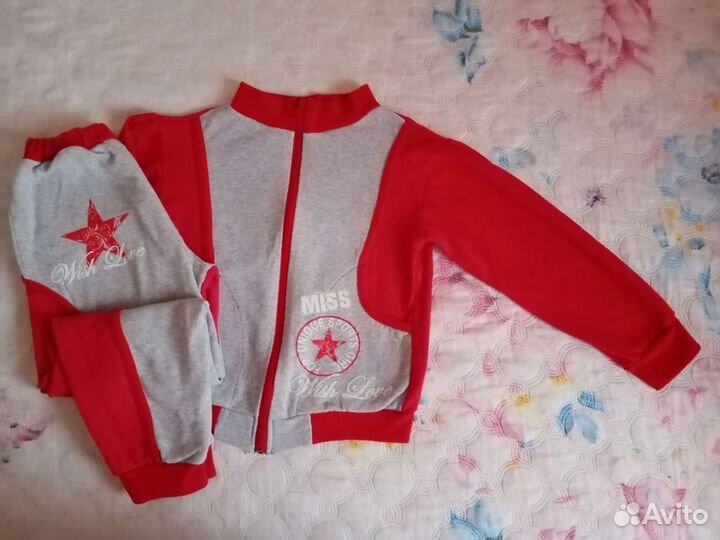 Спортивный костюм 116-122см