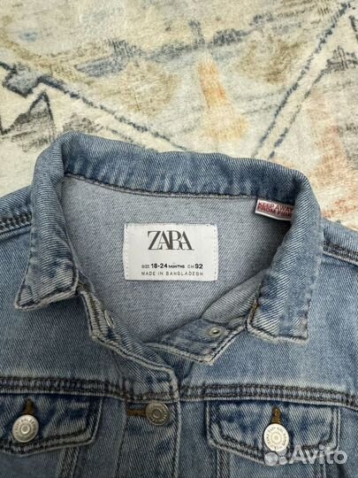 Джинсовая куртка Zara, 18-24 мес