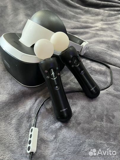 Sony playstation vr шлем +камера + мувы
