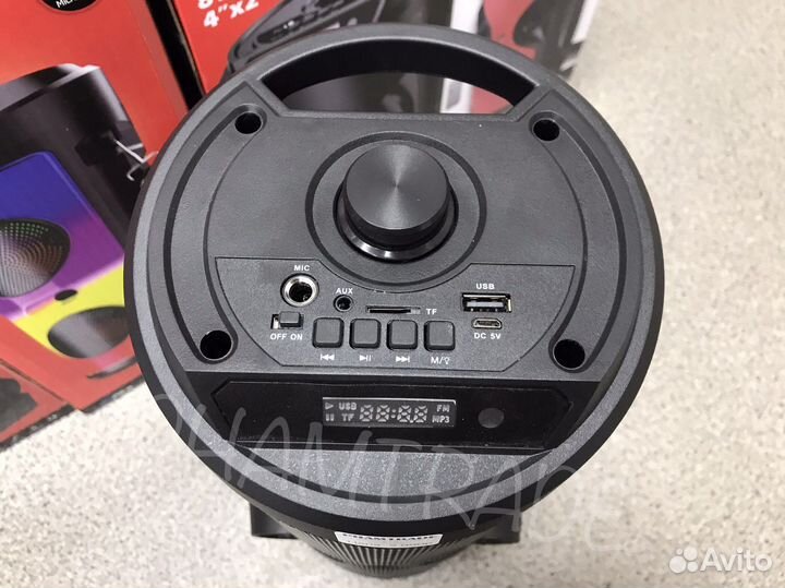 Портативная блютуз колонка 40см арт.411