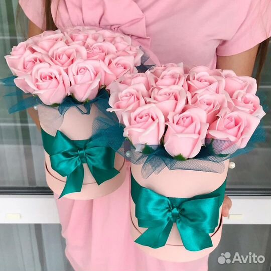 Шикарные букеты из мыла