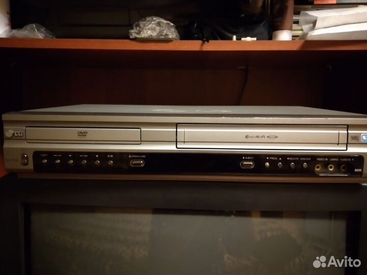 DVD/VHS плеер LG