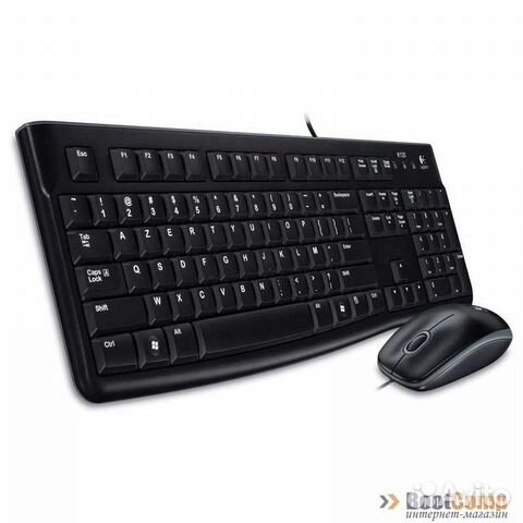 Клавиатура+мышь Logitech MK120