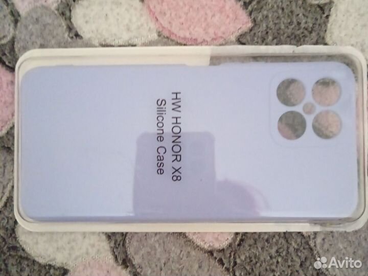 Чехол на honor 8x + защитное стекло