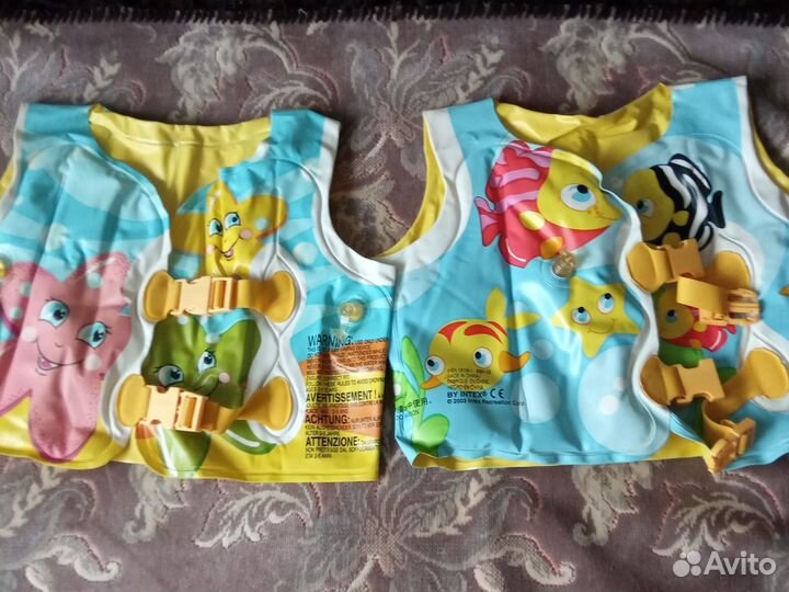 Спасательный жилет надувной детский