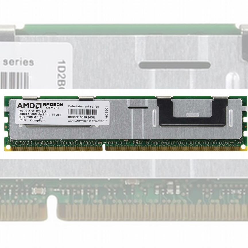 [RS38G1601R24SU] Оперативная Память Amd Radeon Ddr2 Rs38g1601r24su