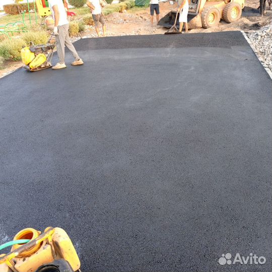 Укладка асфальт