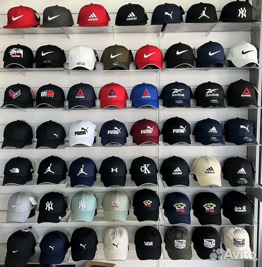 Бейсболка Кепка nike adidas puma