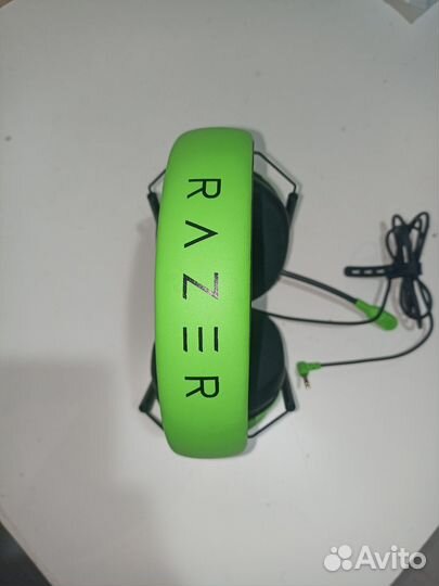 Наушники Razer BlackShark V2 X зеленый